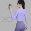 Damen Langarm Yoga Wear - Frühling & Herbst Laufen, Pilates, Fitness Top CX503