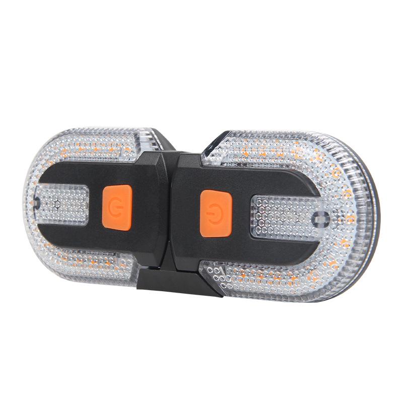 Rechargeable Wireless Bicycle Taillight & Turn Signal with Remote Control – Detachable Mountain Bike Accessory