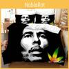 Bedding Marley Bob Printed Duvet Cover Pillowcases For Relaxing Experience Sleep