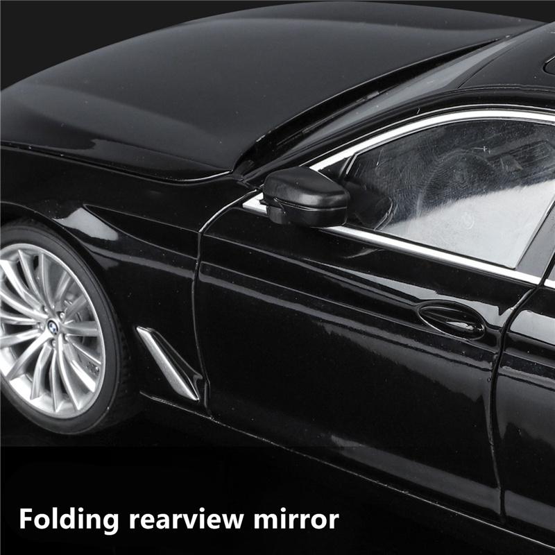 1:18 BMW 5er 530LI 530i Coupe Legierung Automodell Druckguss Metall Luxus Fahrzeug Automodell Hohe Simulation Sammlung Kinderspielzeug Geschenk