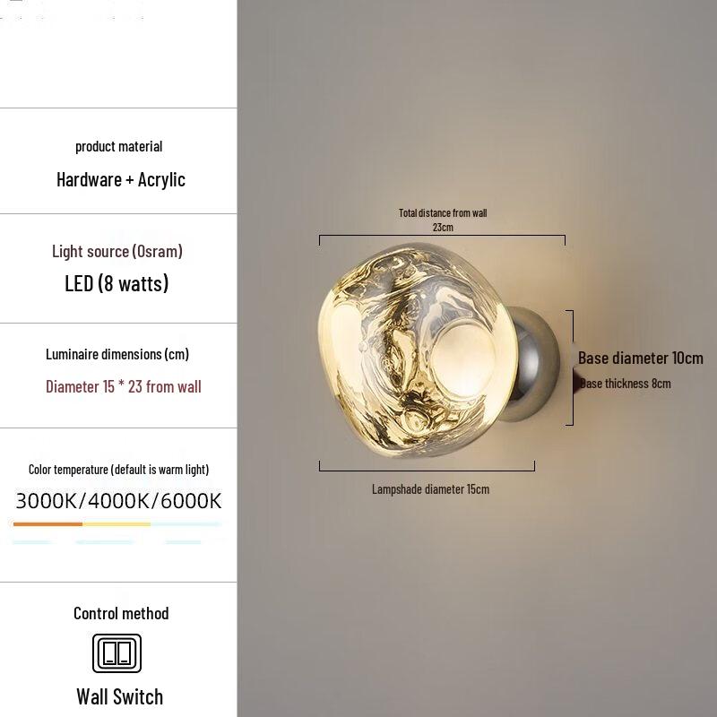 Nu-style Lava Wall Lamp