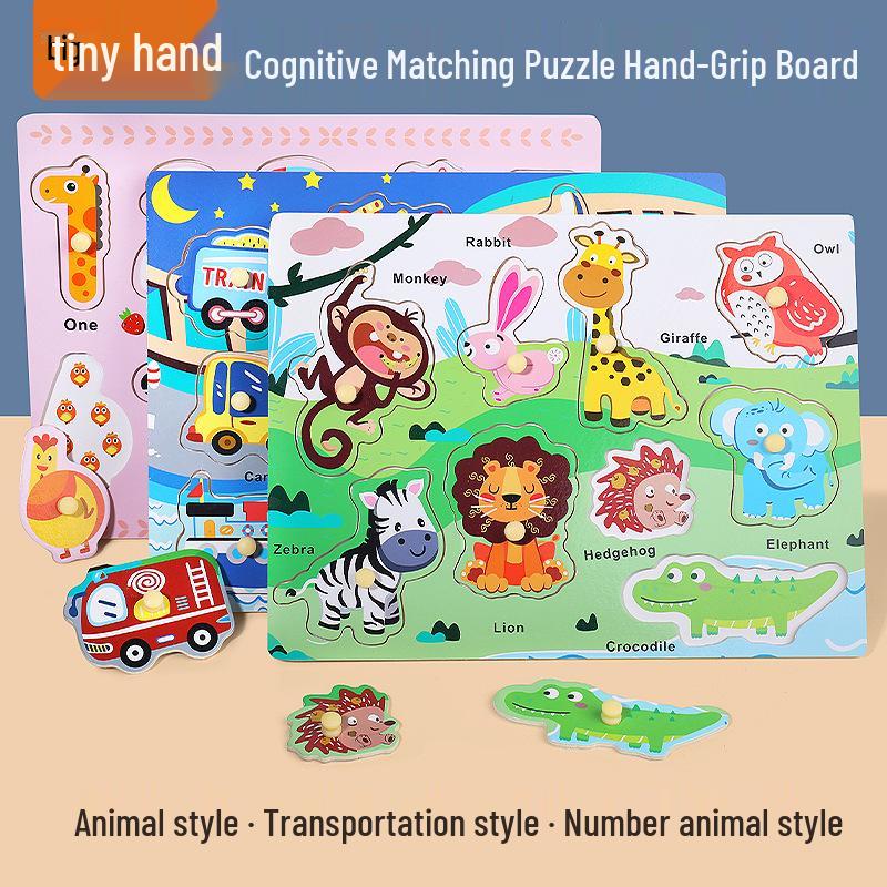 

Kids Early Education Puzzle: Mushroom Nail & Fruit Vegetable Board for Ages 1-3