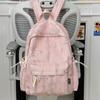 Schoolbag1011 New Star Large Capacity Middle School Student Female Tie-Dyeing Casual Backpack Female Backpack Teen School Bag