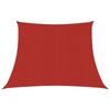 VidaXL Shade Sail 160 G-m² Red 3-4x2 M HDPE