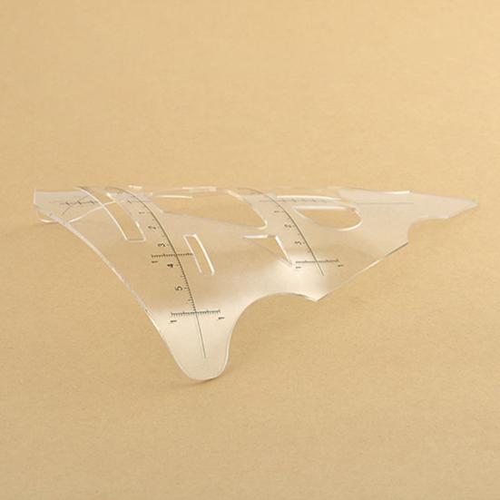 Reusable Eyebrow Stencil Makeup Microblading Measure Symmetrical Tattoo Ruler