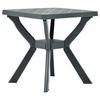 Bistro Table Green 70x70x72 Cm Plastic