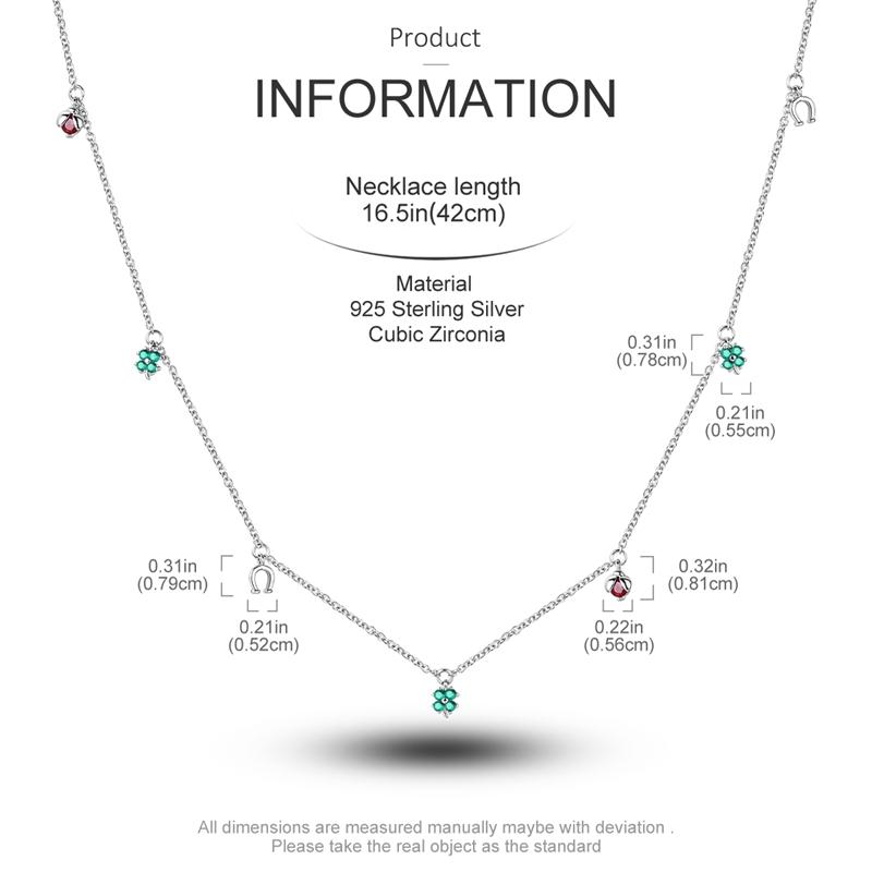 Genuine Copper Four-Leaf Clover Green Clover Pendant Piece Bead Elements Suitable For Authentic Decorative Charms Bracelet Style Women Jewelry