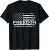 Political Flag American Design Freedom Political Unisex T-Shirt