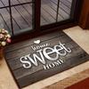 Home Sweet Home Carpet for Living Room Bedroom Rug Door Kitchen Unslip Floor Mats Birthday gift photography props Alfombra Rug