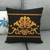 European Floral Gold Black Blue Linen Cushion Covers Modern Nordic Geometric Decorative Pillows Cover Couch Pillows Boho Decor
