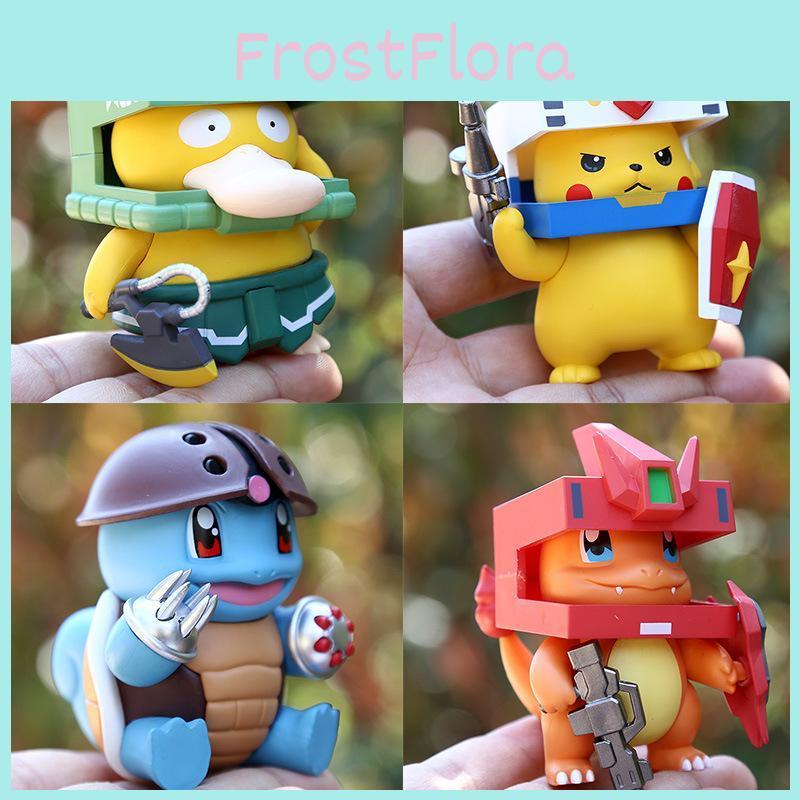 Pvc Pikachu Anime Action Figure Model Toy For Home Office Gift Displays