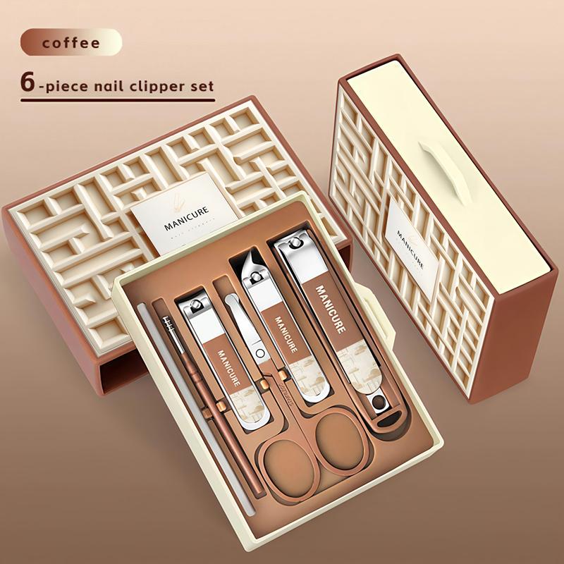 Nail Clipper Set, Anti-splash Nail Care Tools, Nail Clippers, Nail Clippers, Pedicure Knives Home Nail Clipper Care Complete Set