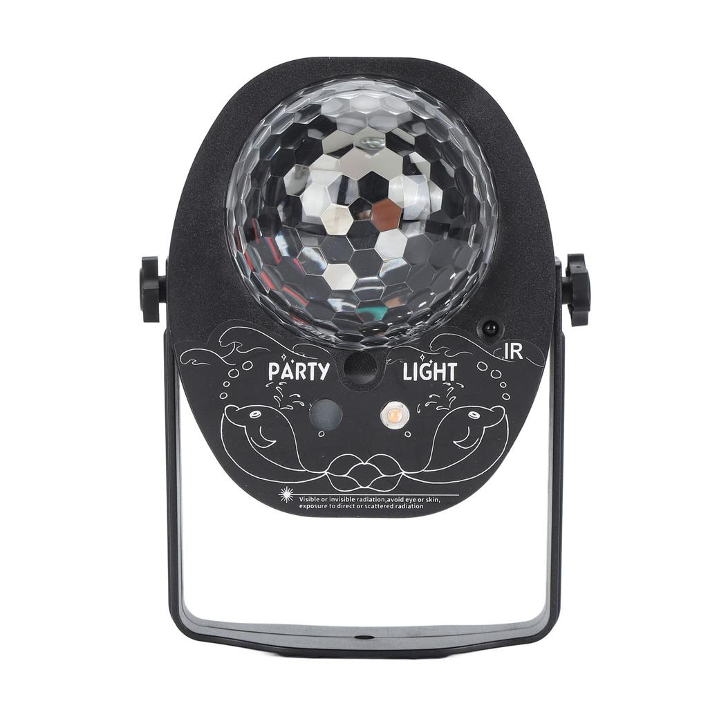 Party Ball Lights LED 3 In 1 Multiple Patterns Sound Activated Remote Control Stage Ball Light for