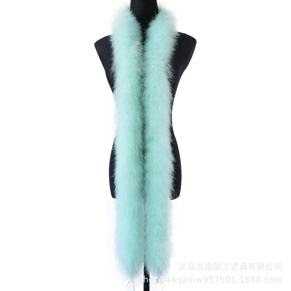 New Turkey Fur 50G Full Fleece Strips Fleece Thickened Scarf Stage Performance Materials Fleece Strips Accessories