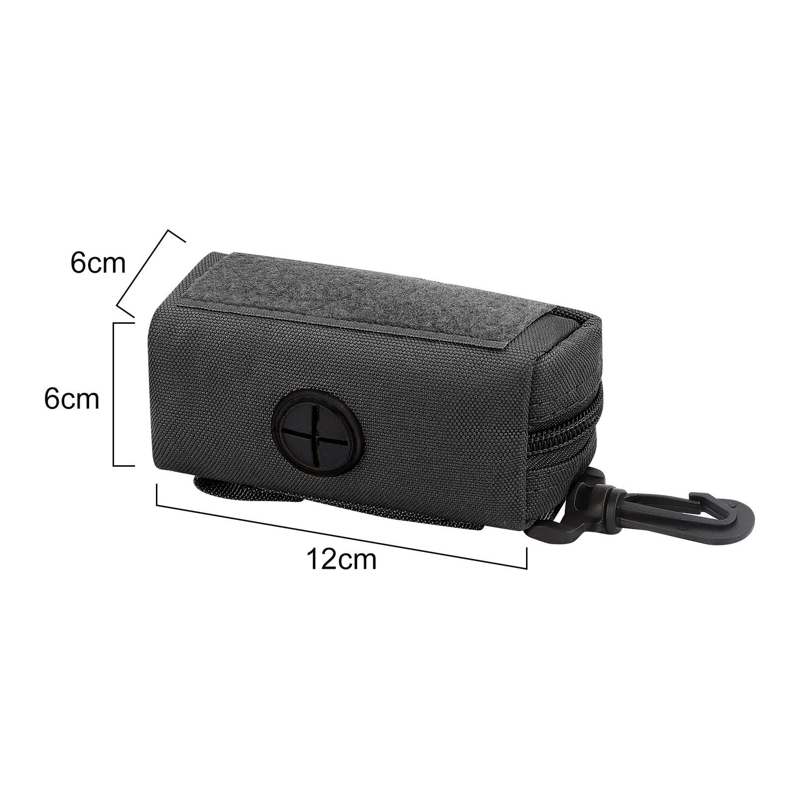 

Dog Waste Bag Dispenser Pet Poop Bag Dispenser Attached to Harness Dog Poop Storage Bag Holders Fits Dog Leash Keys Accessories чёрный