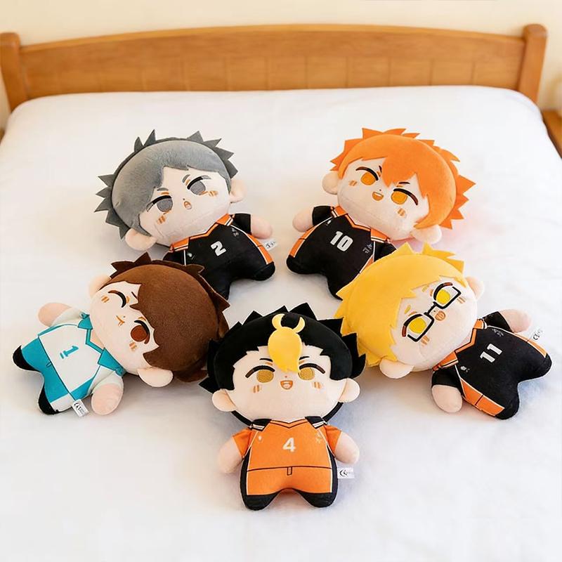Anime Haikyuu Series Plush Cartoon Hinata Shoyo Tobio Kageyama Kei Tsukishima Stuffed Fans Collection Cute Gift For Friend