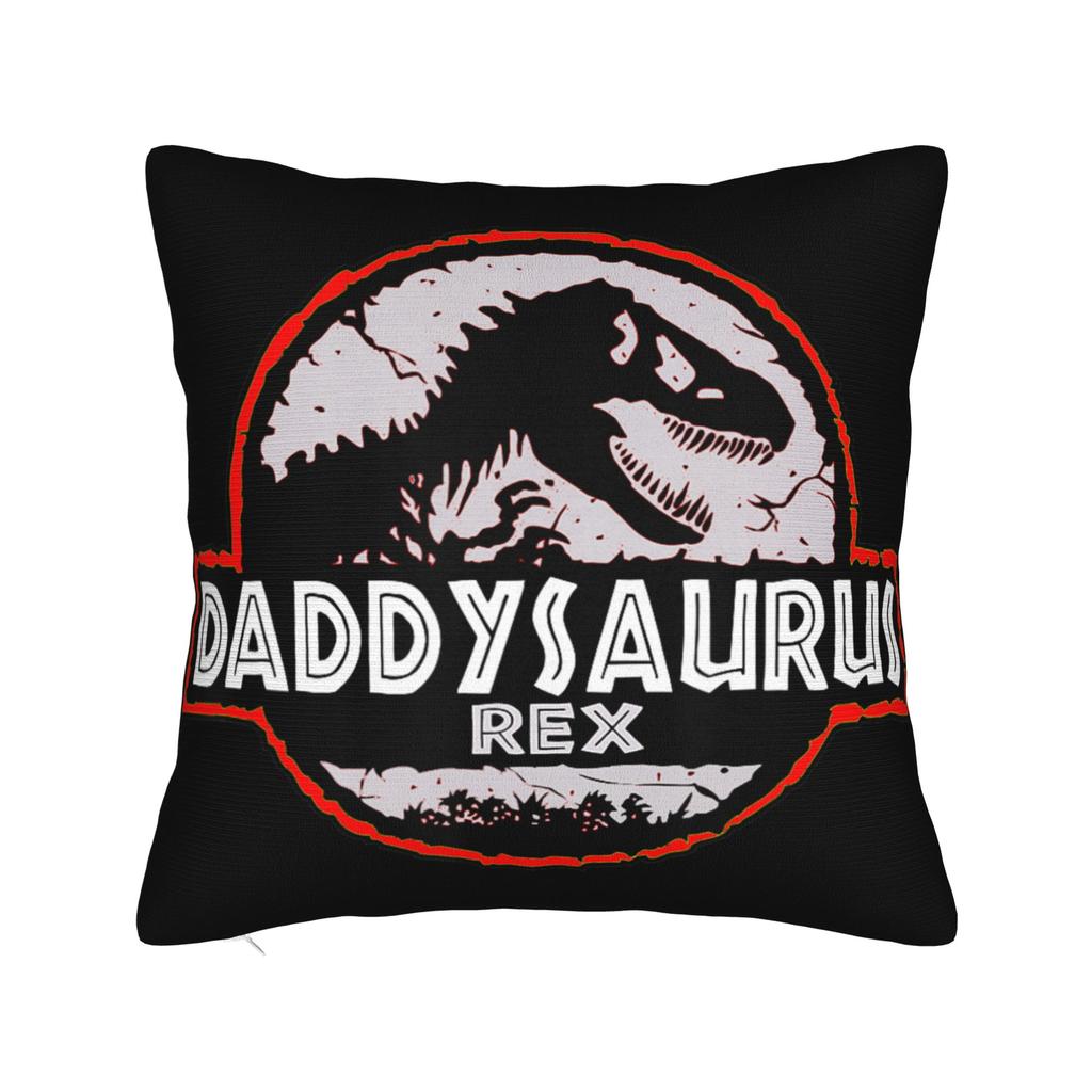 Jurassic Dad Pain Finds A Way Pillowcases Merch Printed Cushion Cover Decorations Throw Pillow Case Cover Home Multi Size