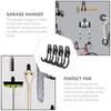 Anti-Slip Coating Bike Wall Mount Heavy Duty Heavy Duty Hook Garage Hook  Garage Storage