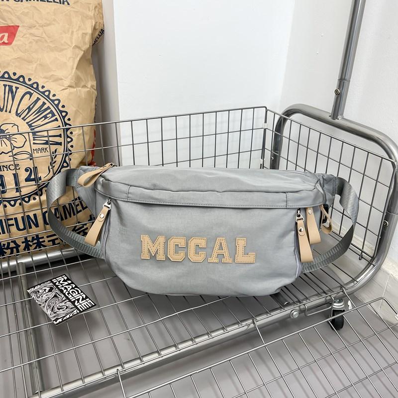 Versatile Sports and Casual Student Waist Bag Men's Trendy Shoulder Bag Breast Bag