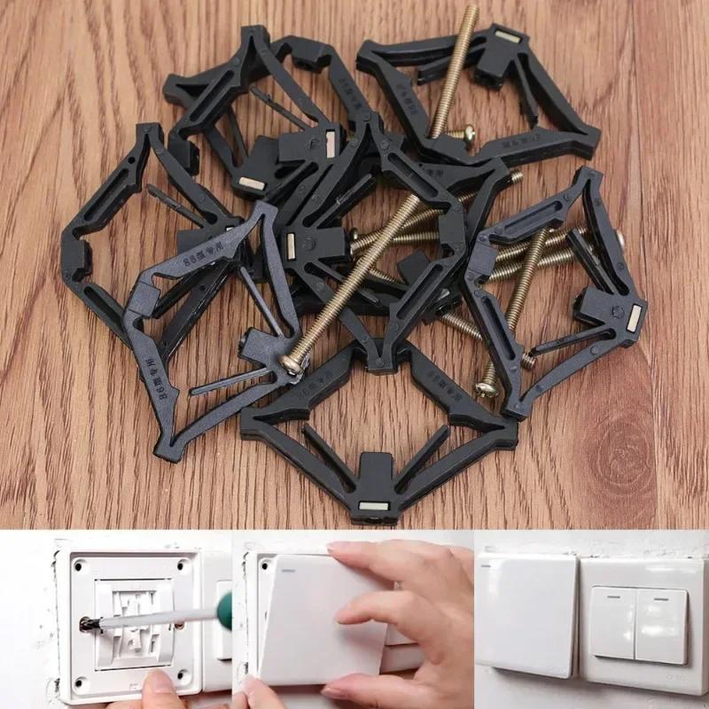 86Type Cassette Repairer Dark Box Repair Screw Plug Switch Old Socket Boxes Replacement Fixed Wall Repair Box Support Rod