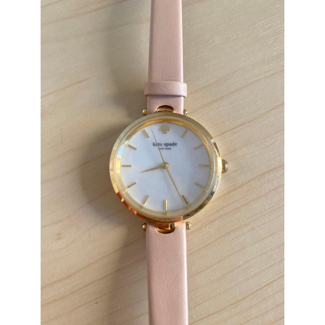 Used [Good condition] katespade wristwatch pink beige