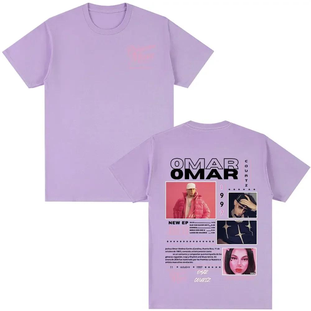 Omar Courtz Primera Musa Album Tour Merch T Shirt Unisex Wounisex Clothing Hip Hop Fashion Tshirt Casual Cotton Short Sleeve Tshirts
