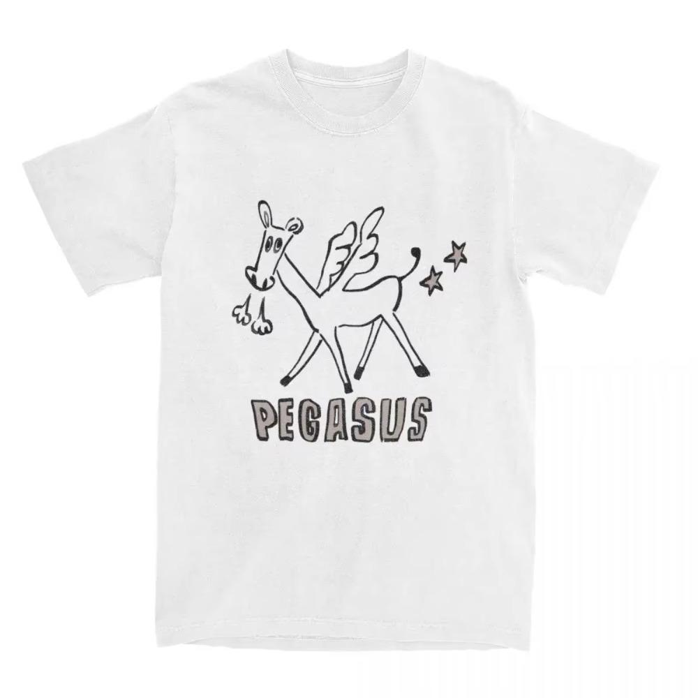 

Повседневные футболки с рисунком Пегаса Оясуми Спокойной ночи Пунпун для мужчин женщин Футболка с принтом одежда XXXXXL белый