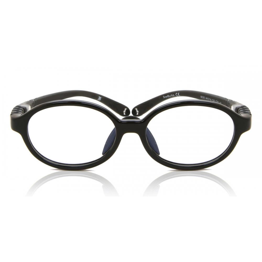 

Full Rim Oval Black Smartbuy Kids Wobble 9030 C1 Fashion Kids Eyeglasses /44-14-135