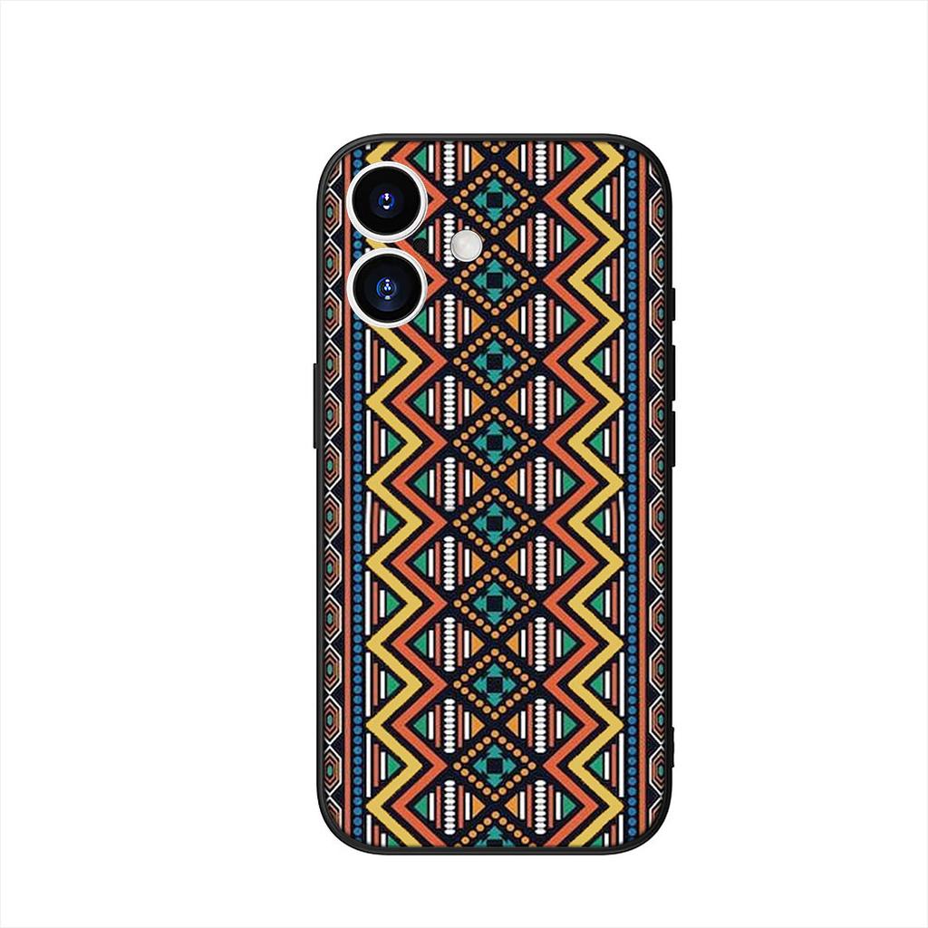 African Wax Aztec Tribal Tribe Colorful Phone Case for Huawei P30 P20 P10 Mate 10 20 Pro Lite Y9A Y8S P Smart Y7 Y9 Prime Y6