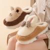 Autumn and winter cotton slippers cotton slippers home indoor floor soft slippers warm cotton slippers winter
