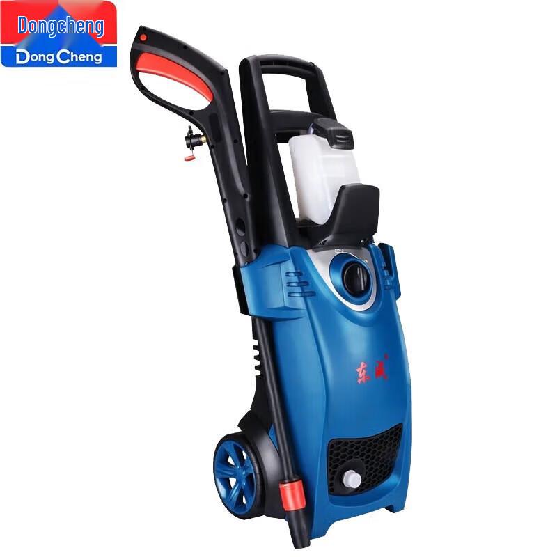 Портативная мойка высокого давления Dongcheng Q1W-FF-5.5/10, штекер CN (адаптер в комплекте)
