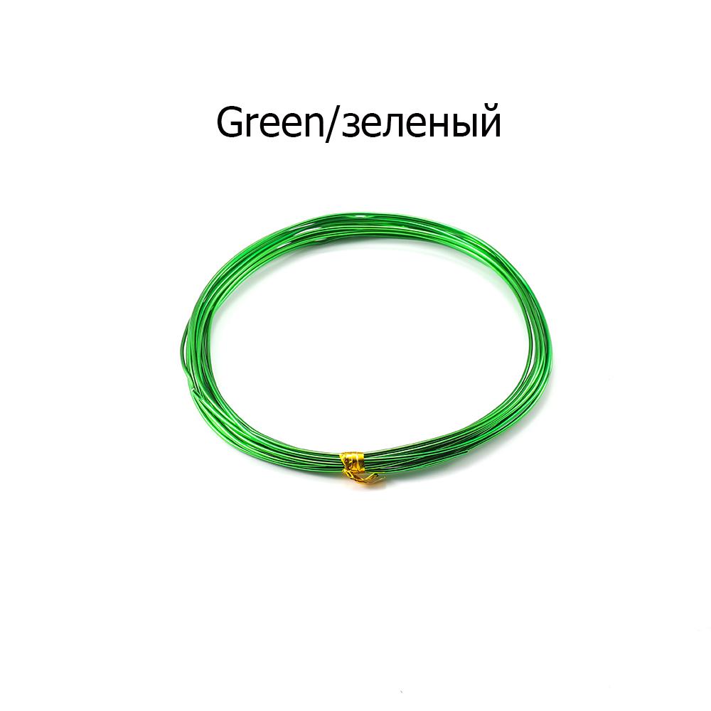 2-10M/Roll Soft Anadized Metal Aluminum Wire Versatile Painted Handmade Craft Floristry Wires For DIY Earrings Jewelry Makings