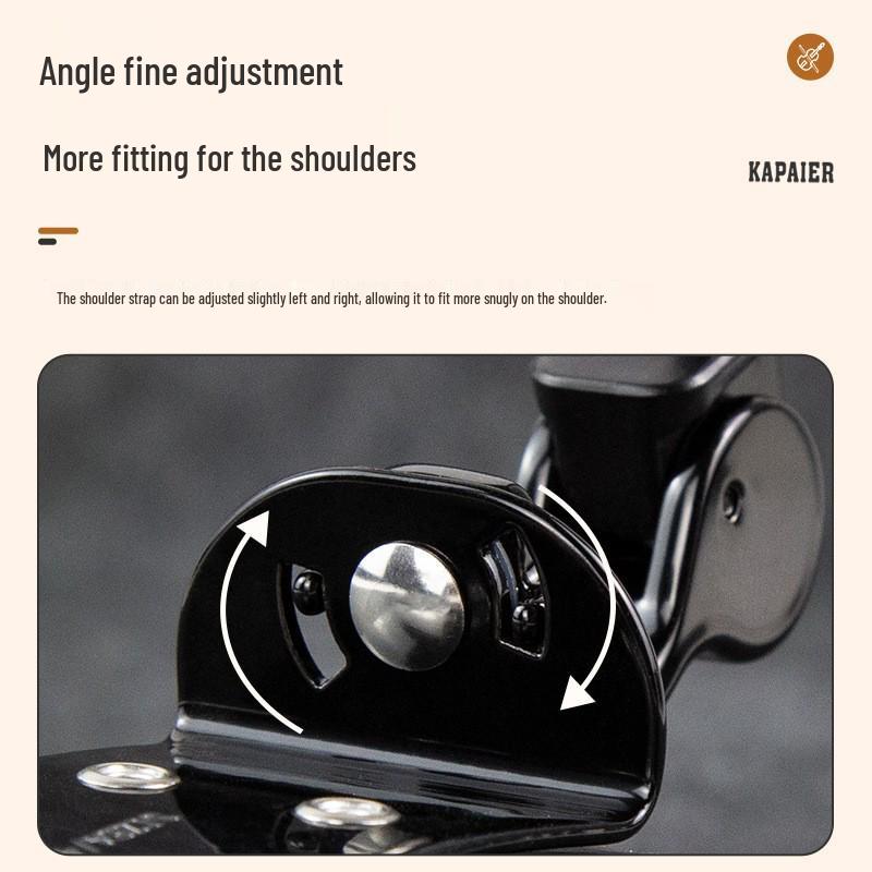 KPE Violin Shoulder Rest: Elastic Load-bearing Pad for 2/1, 4/1, 8/1, 4/3, 4/4 Violins