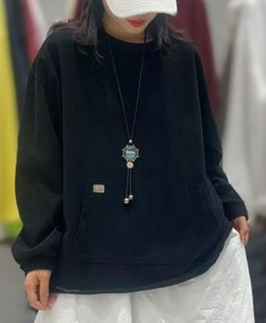 Women's Ripped Design Brushed Washable Sweatshirt with Pockets (Winter 2025)