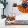 Shangqi European Retro Square Tapered Whiskey Glass