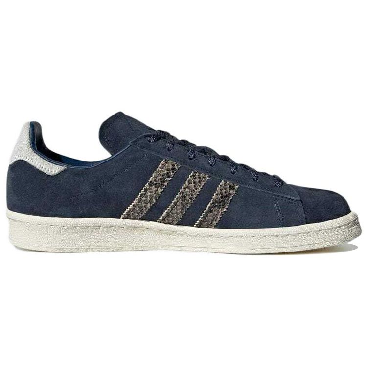 Adidas Campus 80s Snake Skin Unisex Sneakers Collage-Navy Footwear-White Blue GY0406