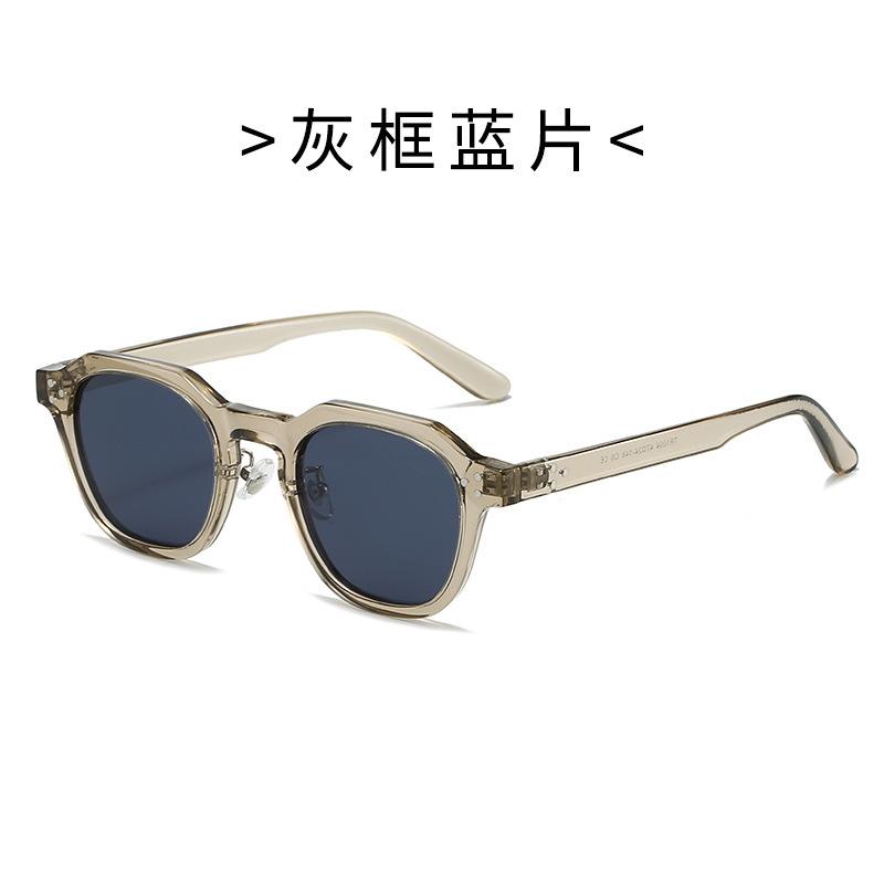 TR1004 Occhiali da sole polarizzati TR90 moda uomo di nicchia coreana, popolari tra gli influencer per la fotografia di strada, occhiali accessori trendy vintage da donna