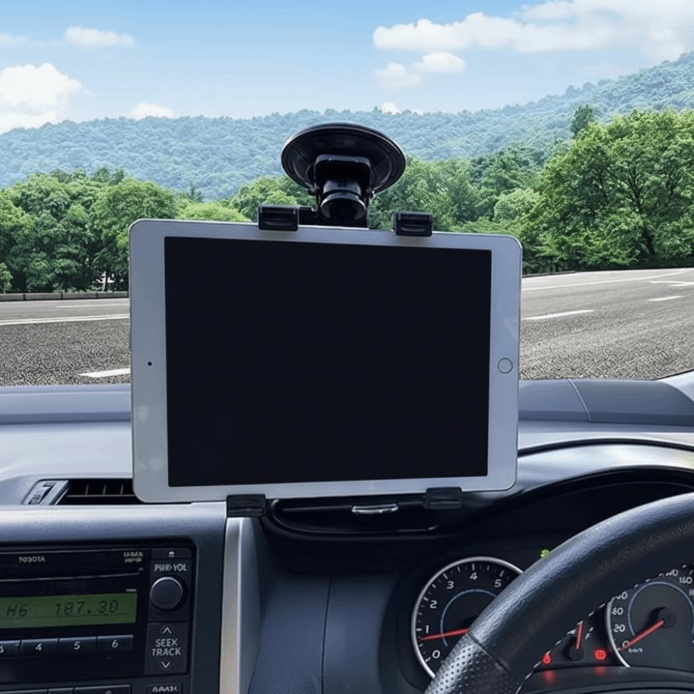 360° Rotating Auto Navigation Bracket Flexible Windshield Phone Mount  Car Dashboard