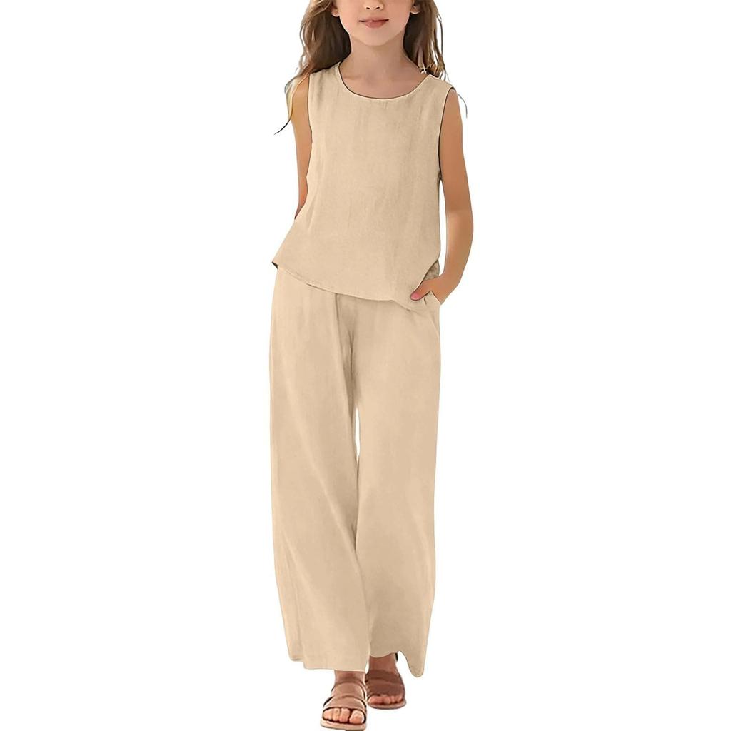 Boys And Girls Casual Comfortable Two-Piece Kids Set