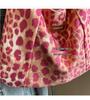 Leopard Print Corduroy One-Shoulder Tote Bag - Versatile, Large Capacity, and Fashionable