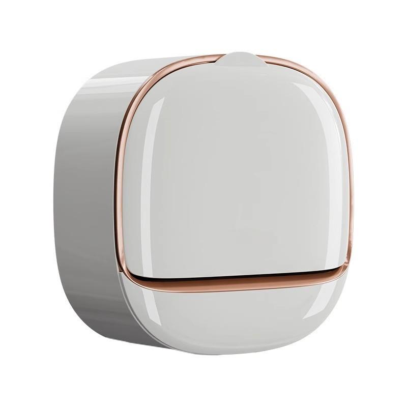 Wall-Mounted Soap Dish Bathroom Organizer, Space-Saving, Waterproof, Easy Installation, No Suction Cup, Multiple Colors