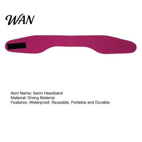 Portable Swim Headband Reusable Ear Band Keep Ears Dry & Swimming Hairband Prevent Swimmer's for Kids and Adults Water Sports