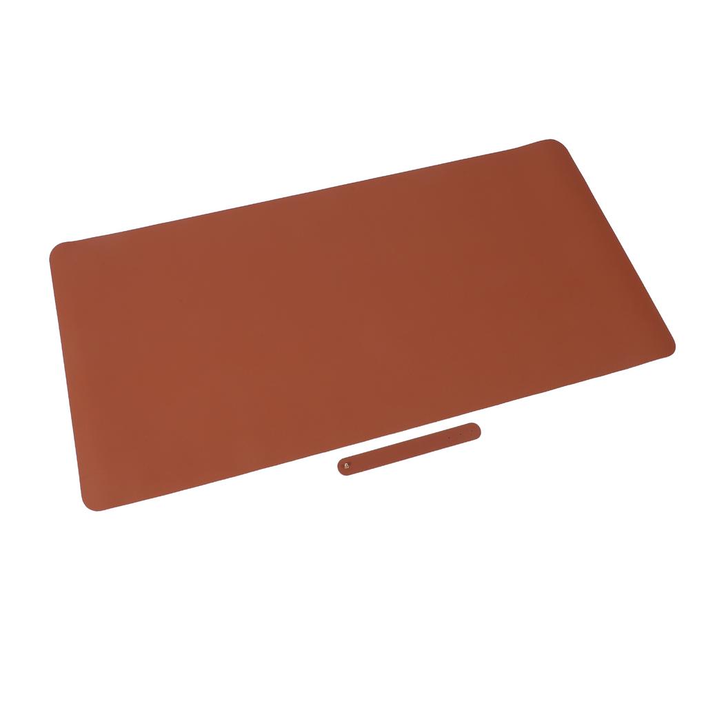 PU Leather Desk Pad Single Sided Water Proof Protector Mat for Beauty Salon Home Dressing Table