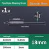 Long-Handled Nylon Pipe & Tube Cleaning Brush