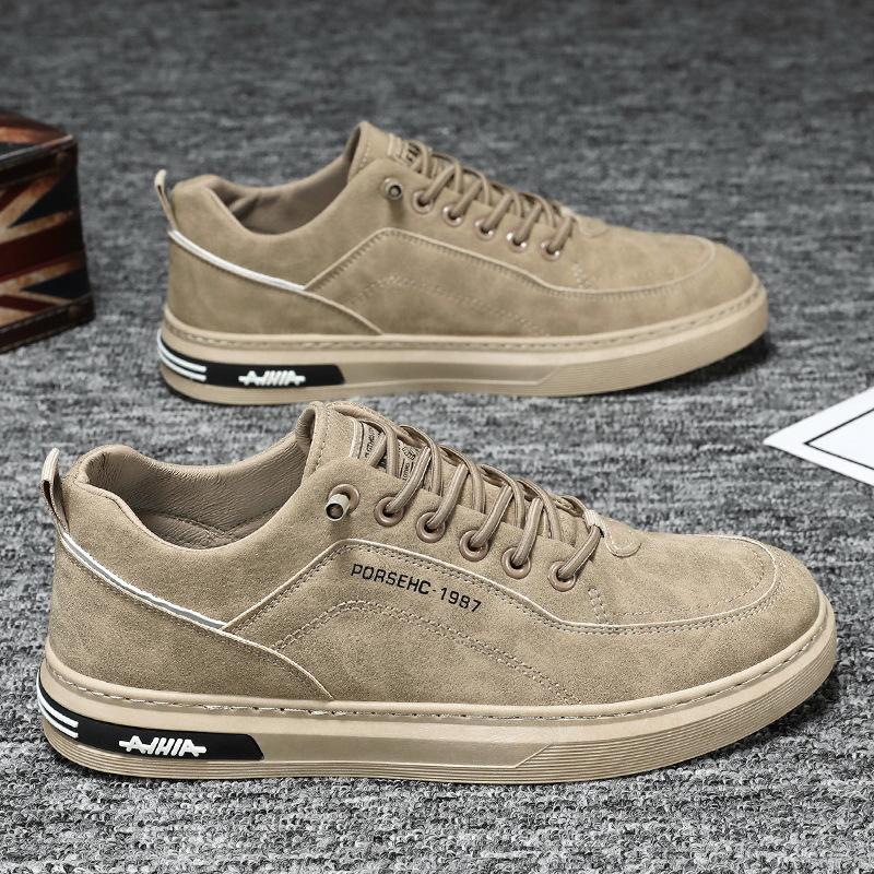 Autumn new breathable work labor insurance shoes non-slip sports and leisure board shoes