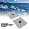 Aluminum Alloy Boat Seat Base, High Strength and Lightweight, with 3/4 Inch Pin Post Sockets, Fits Most Boat Seats, Gray