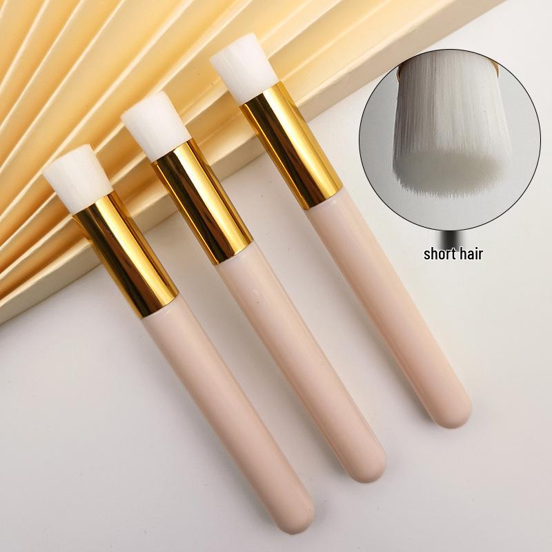 Angled Nose Shadow & Eyelash Cleaning Brush - Blackhead Remover, Makeup & Beauty Tool