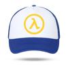 Fashion Casual Half Life  Game Logo Print Baseball Caps Unisex Women Parentchild Hats Mesh Visor Outdoor Sun Hat Adjustable Caps