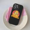 Cute Anime G-Garfields Cat Phone Case For Iphone 16 15 14 13 12 11 Pro Max Plus Leather Soft Back Cover