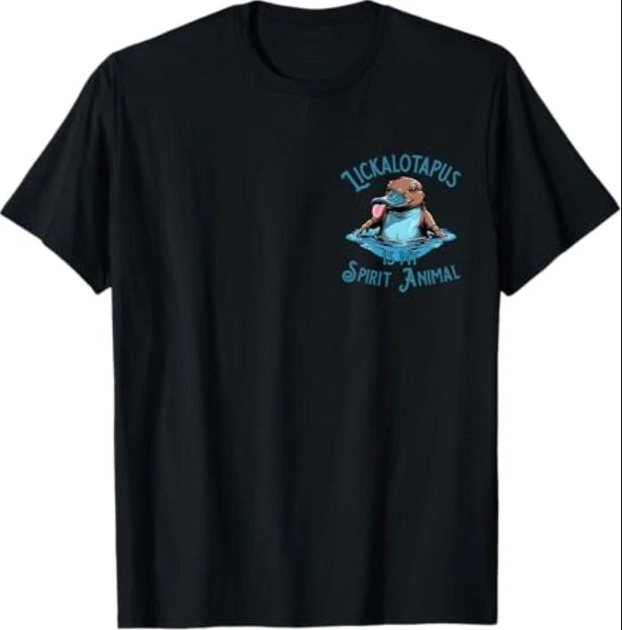Funny LickalottapusS Is My Spirit Animal T-Shirt 2XL